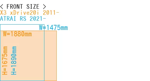 #X3 xDrive20i 2011- + ATRAI RS 2021-